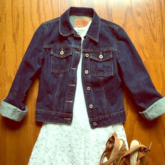 Guess Jackets & Blazers - Guess jean jacket
