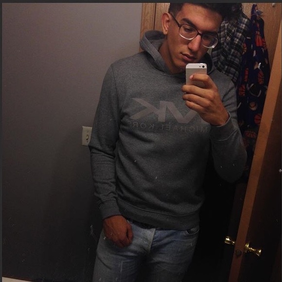 Michael Kors gray hoodie - Picture 2 of 2