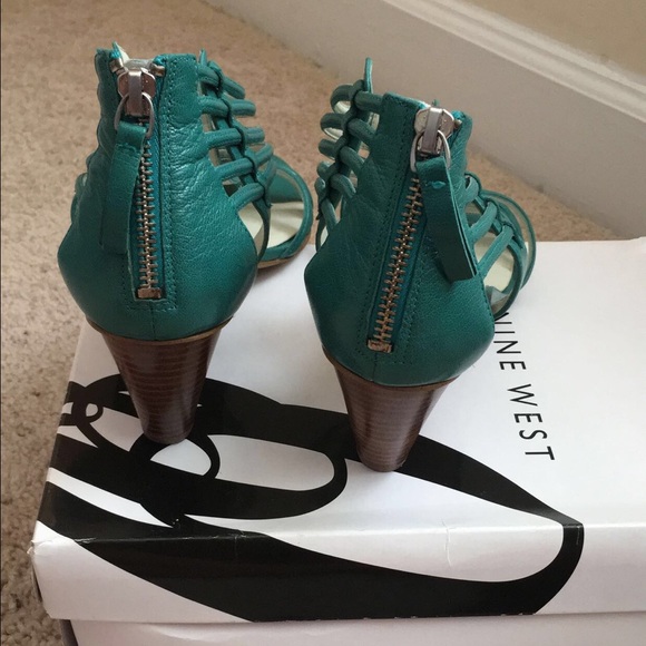 Nine West cute Spring/summer heel/sandals - Picture 1 of 4