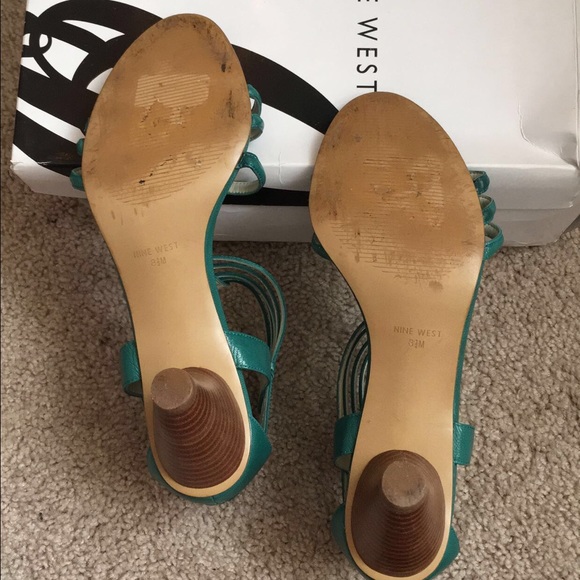 Nine West cute Spring/summer heel/sandals - Picture 4 of 4