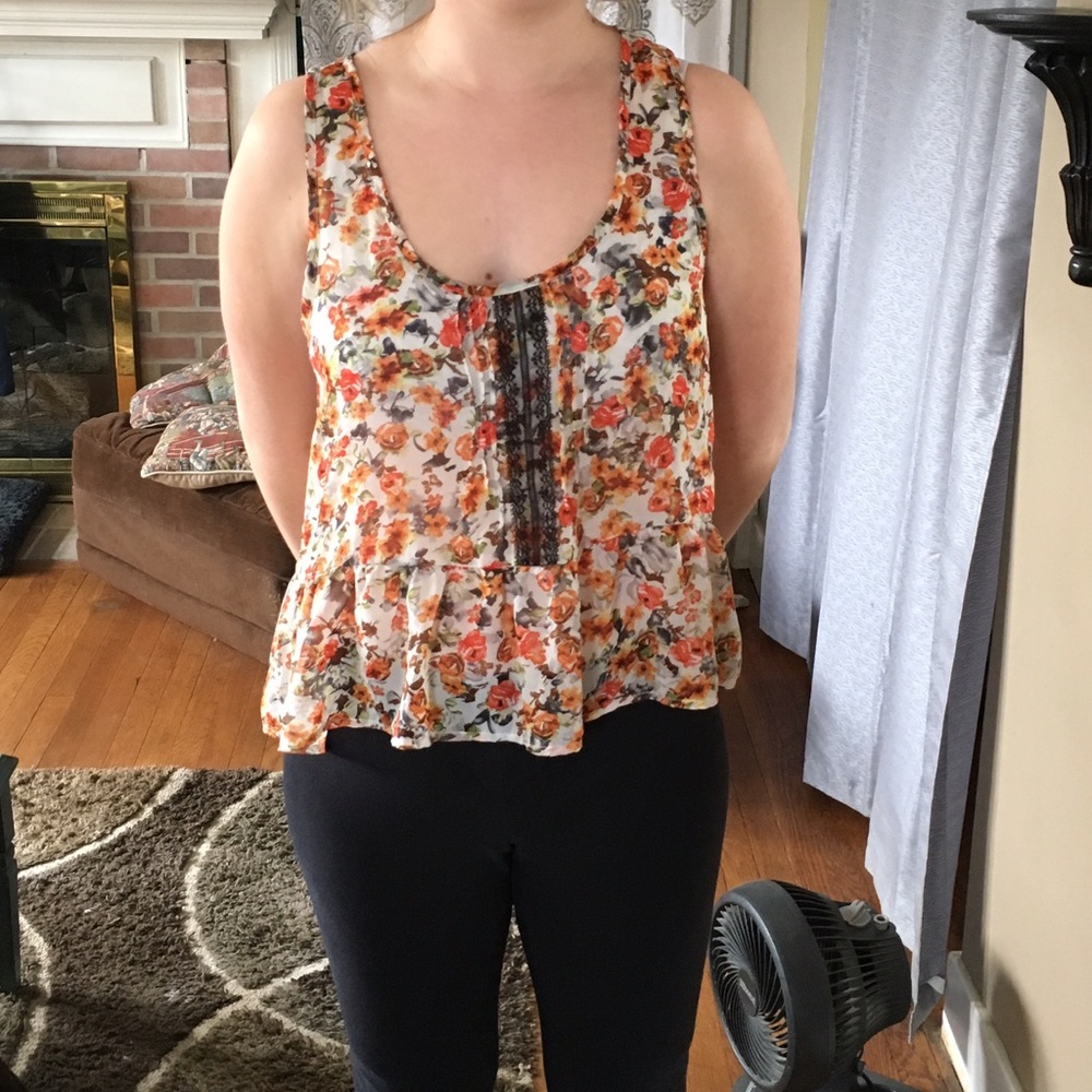 Floral Tank Top