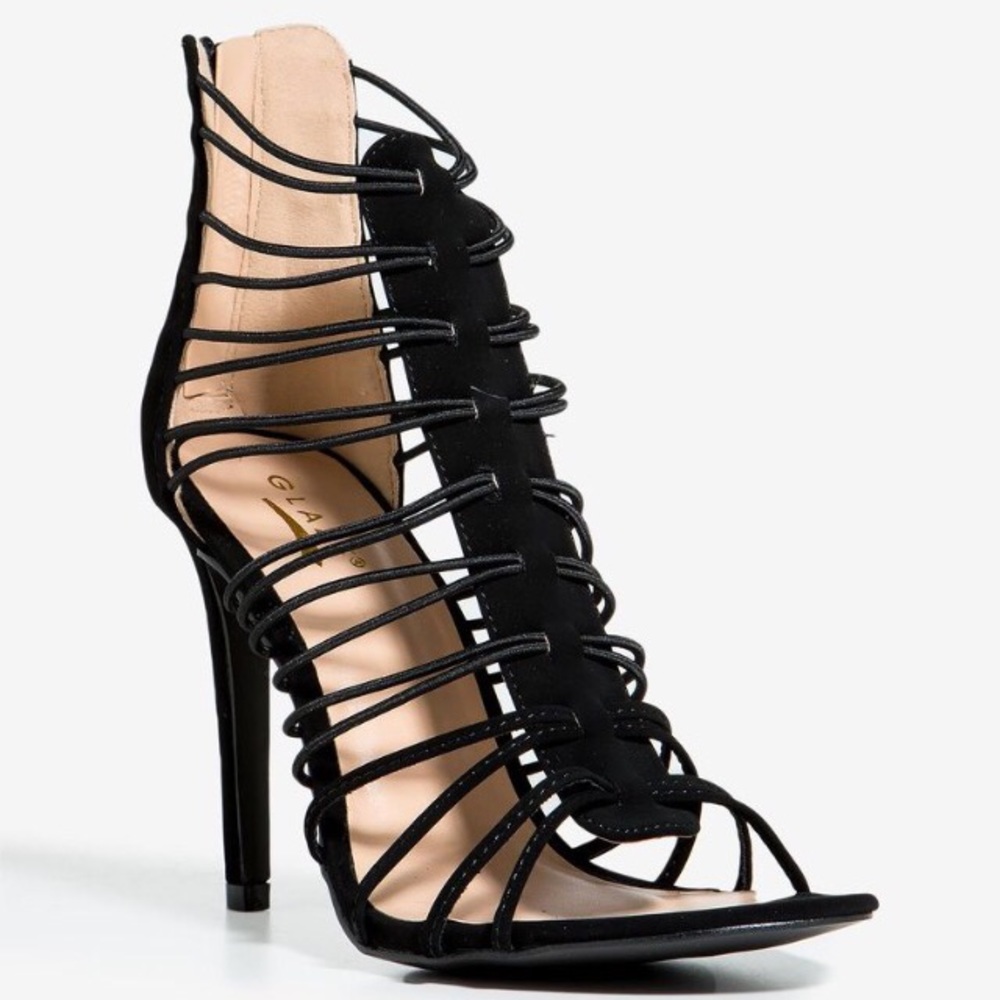 Black heels.