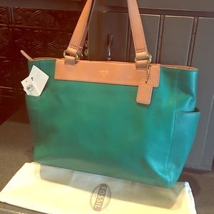 Fossil Amanda Shopper Agate Green