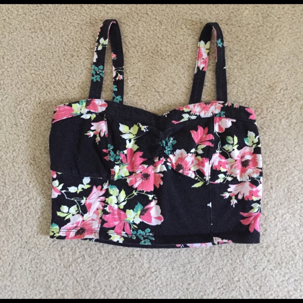 🔥FLASH SALE🔥Floral Crop Top