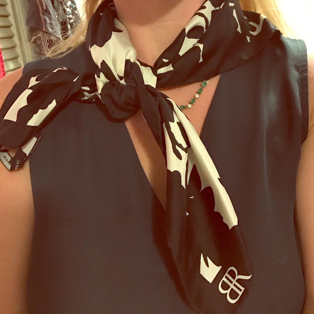 Banana Republic silk neck scarf
