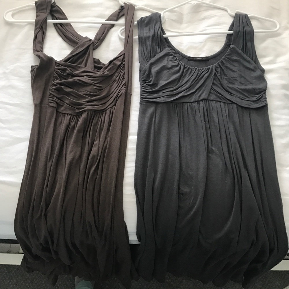 Simple flowy dresses. Sold together