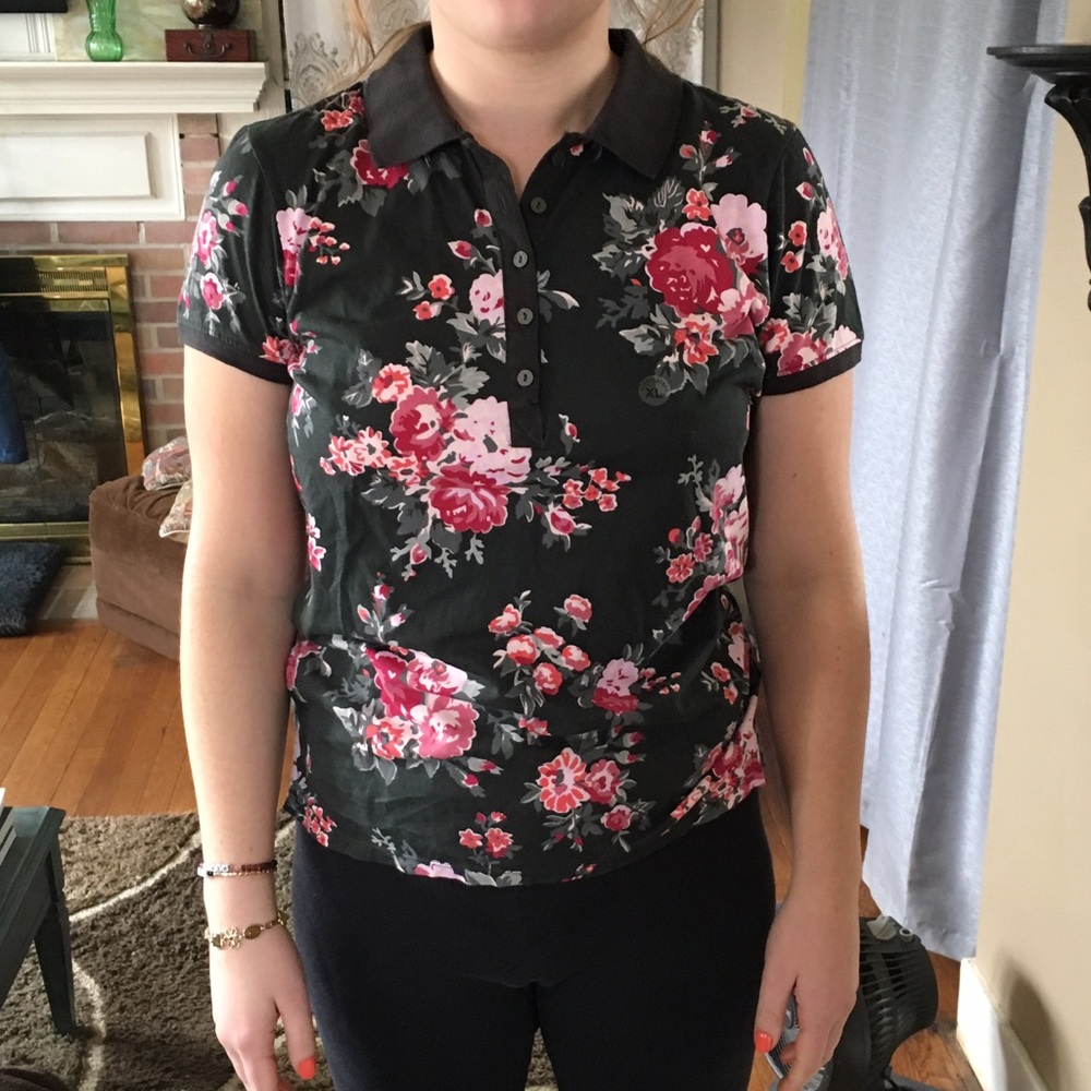 Floral Polo