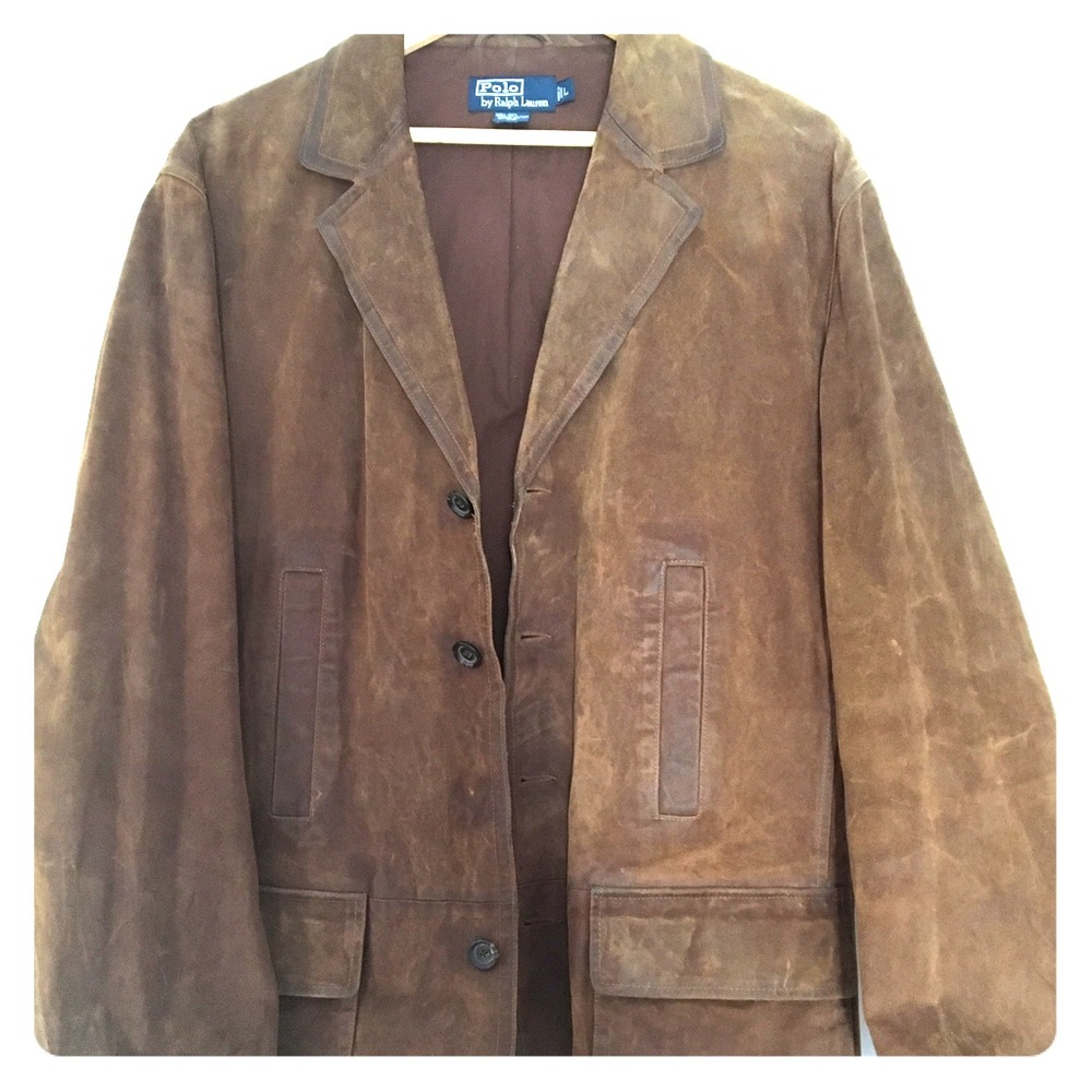 Polo Ralph Lauren suede jacket