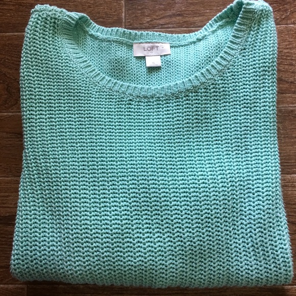 LOFT Sweaters - ✨Sale✨LOFT-Beautiful Mint Ladies Sweater