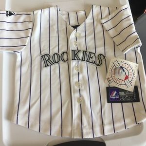 Official MLB Colorado Rockies Jersey 18 months NWT