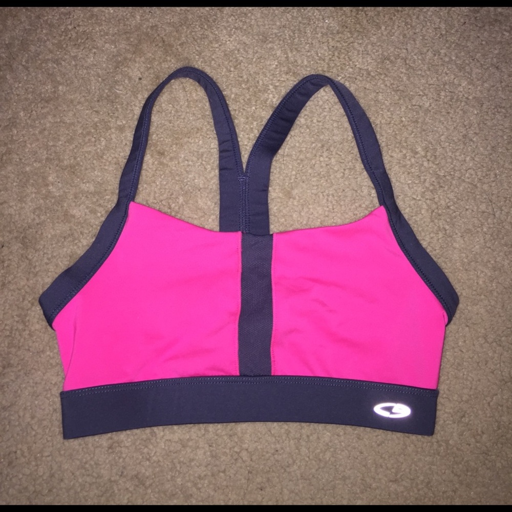 Pink Sports Bra