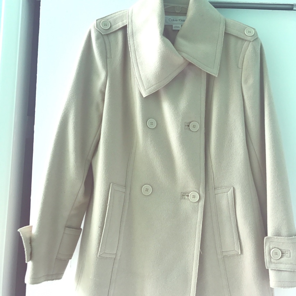 Calvin Klein Beige Coat