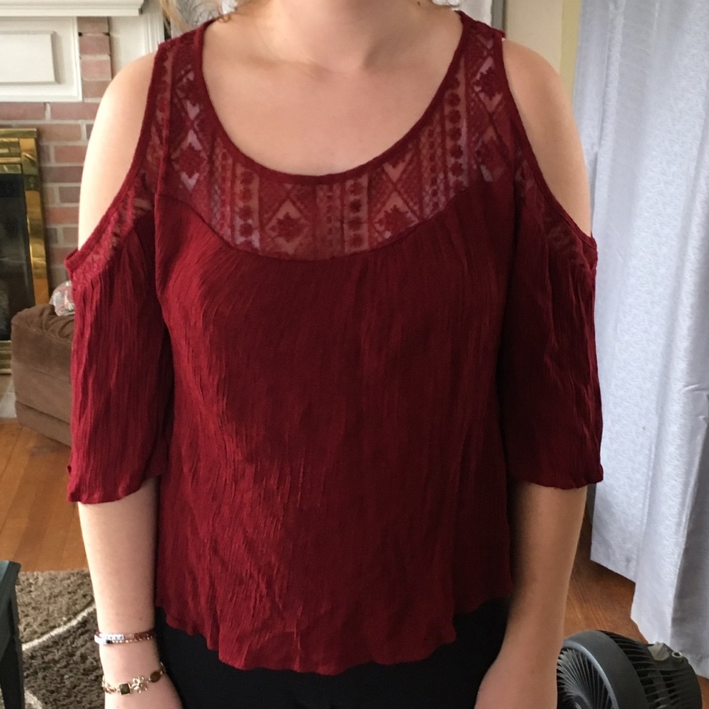 Cold Shoulder Top