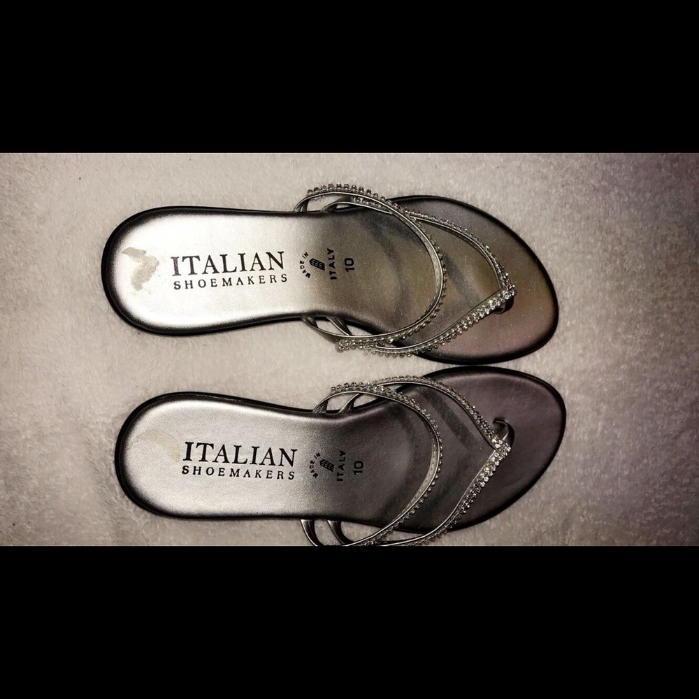 Size 10 Italian Shoemakers sandals