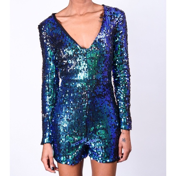 π₯HOST PICKπ₯ Sequin Romper - Picture 4 of 6