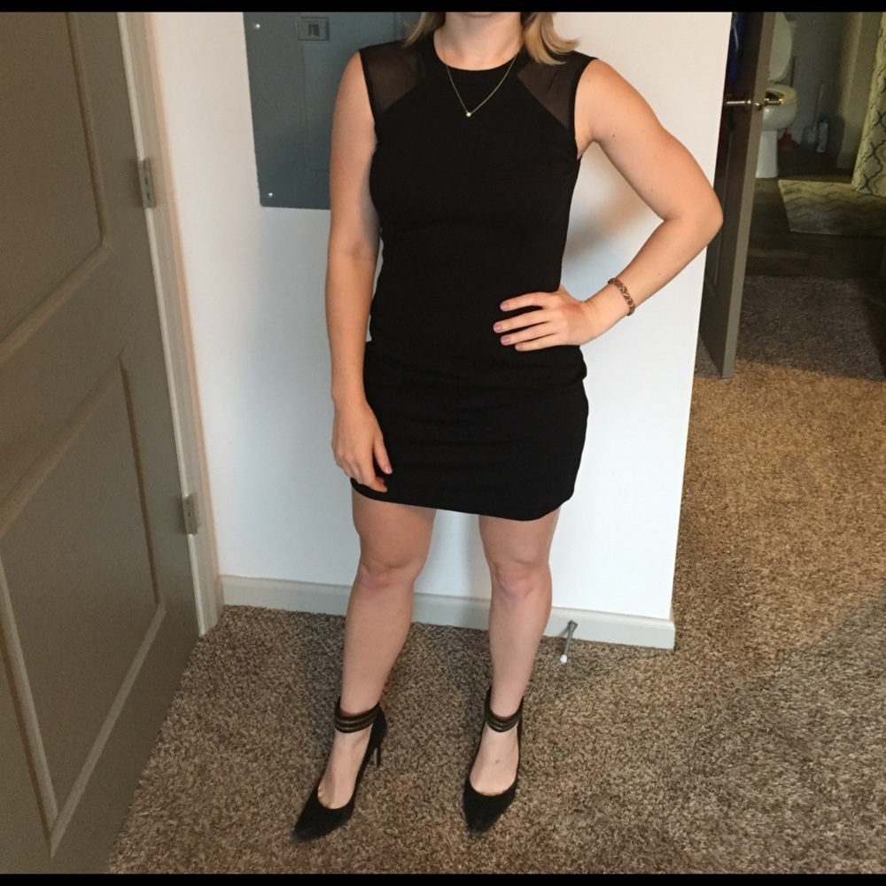 Banana Republic Black Body-con Dress
