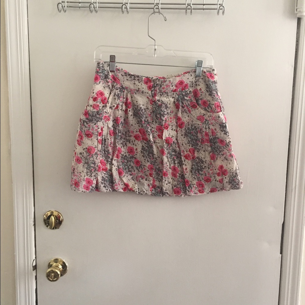 Comptoir des Cotonniers Floral Mini Skirt