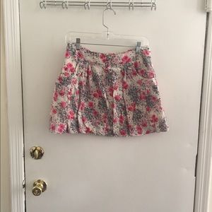 Comptoir des Cotonniers Floral Mini Skirt