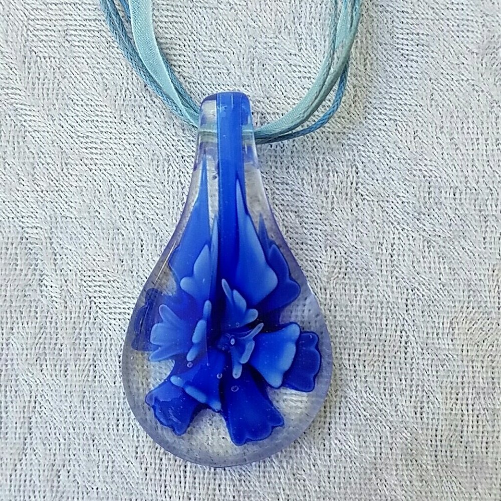 Pretty Blue Necklace