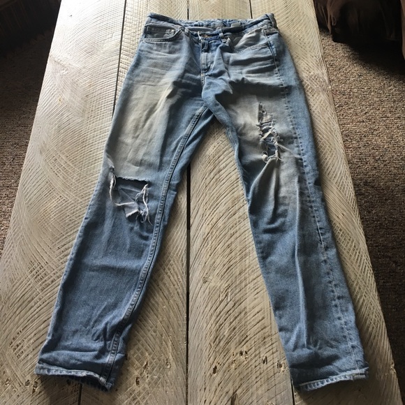 h&m relaxed skinny jeans