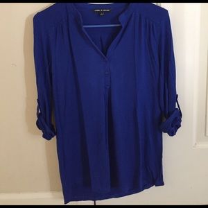 ✨PRICE DROP✨❗️NEED GONE❗️Royal Blue Blouse