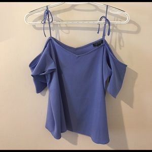 Topshop off the shoulder tee