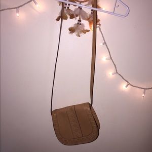 Tan Cross body Bag