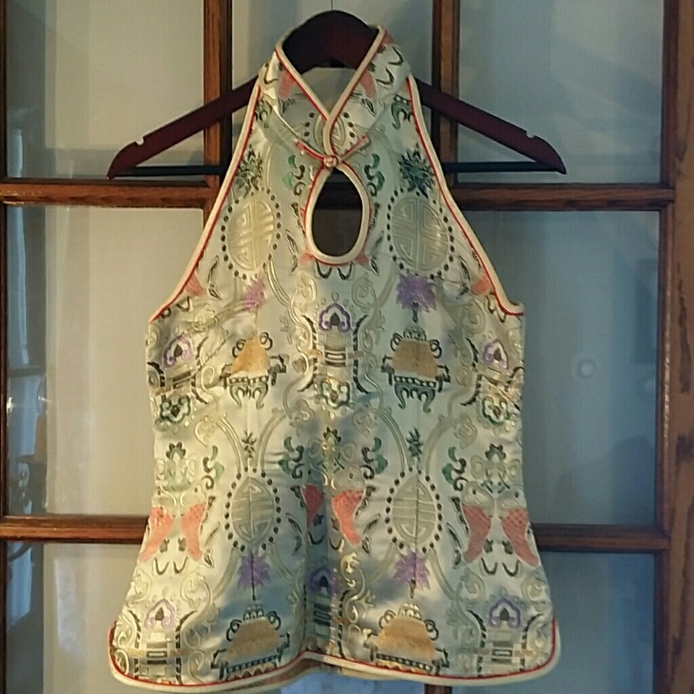 Chinese Halter Top