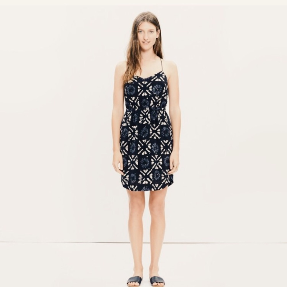 Madewell Silk Starview Cami Dress