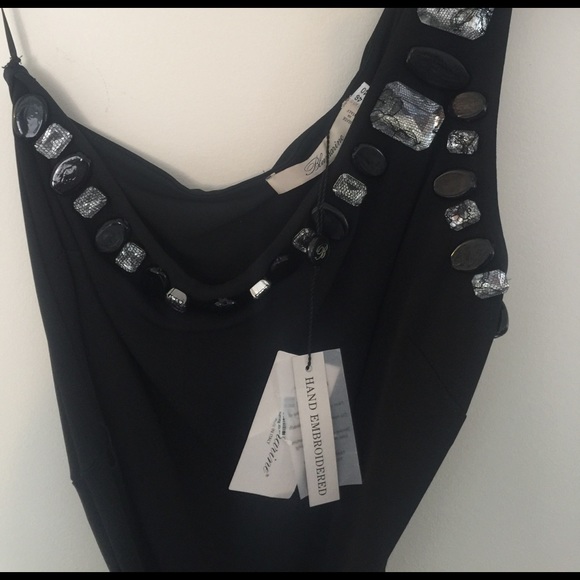 NWT Blumarine sz 46 (10-12) one shoulder evening - Picture 2 of 7