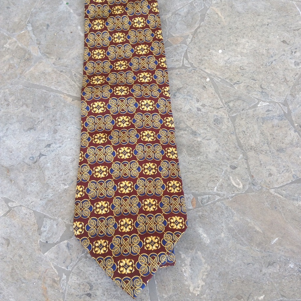 DIOR Brown Silk Tie