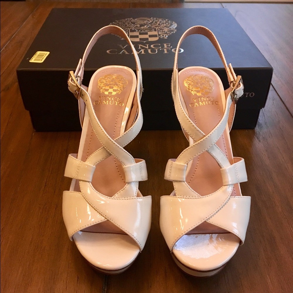 Vince Camuto Padrito Heels 7.5 NIB