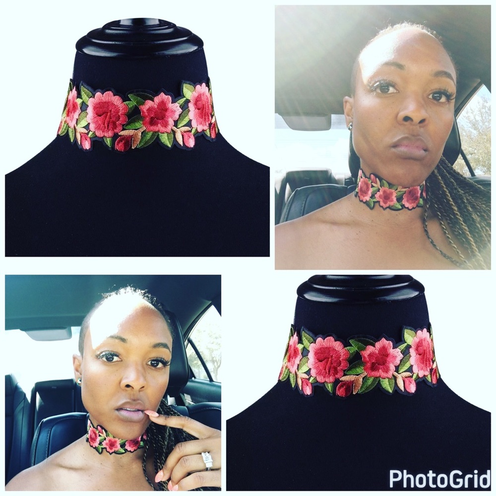 Rose Tattoo Choker