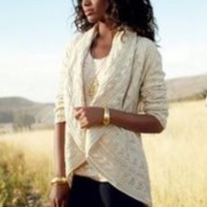 Beige Cabi Circle Sweater