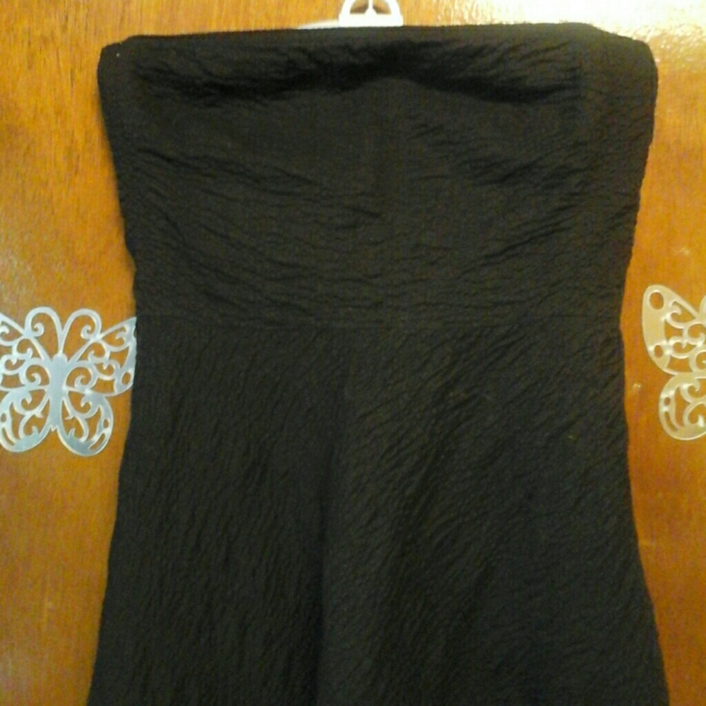 J.crew strapless dk brown all occas dress size 4