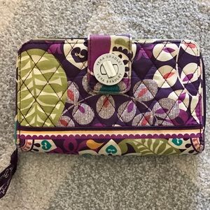 Vera Bradley Turn Lock Wallet