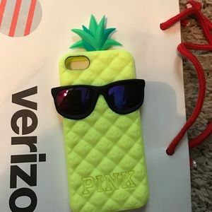 Pink Victoria secret iPhone 5/5s silicone case