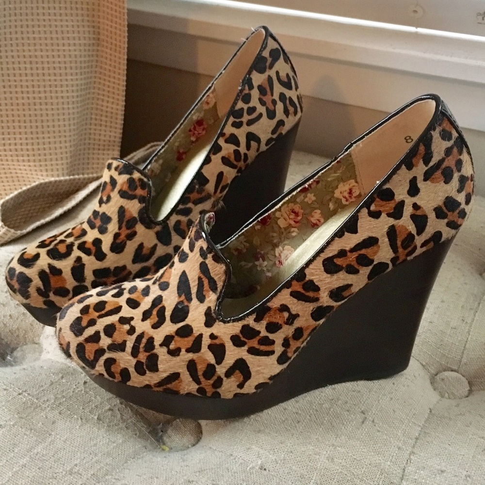 Seychelles Leopard Wedges