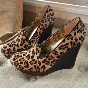 Seychelles Leopard Wedges