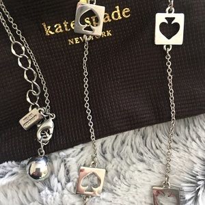 Kate Spade ♠️ logo necklace