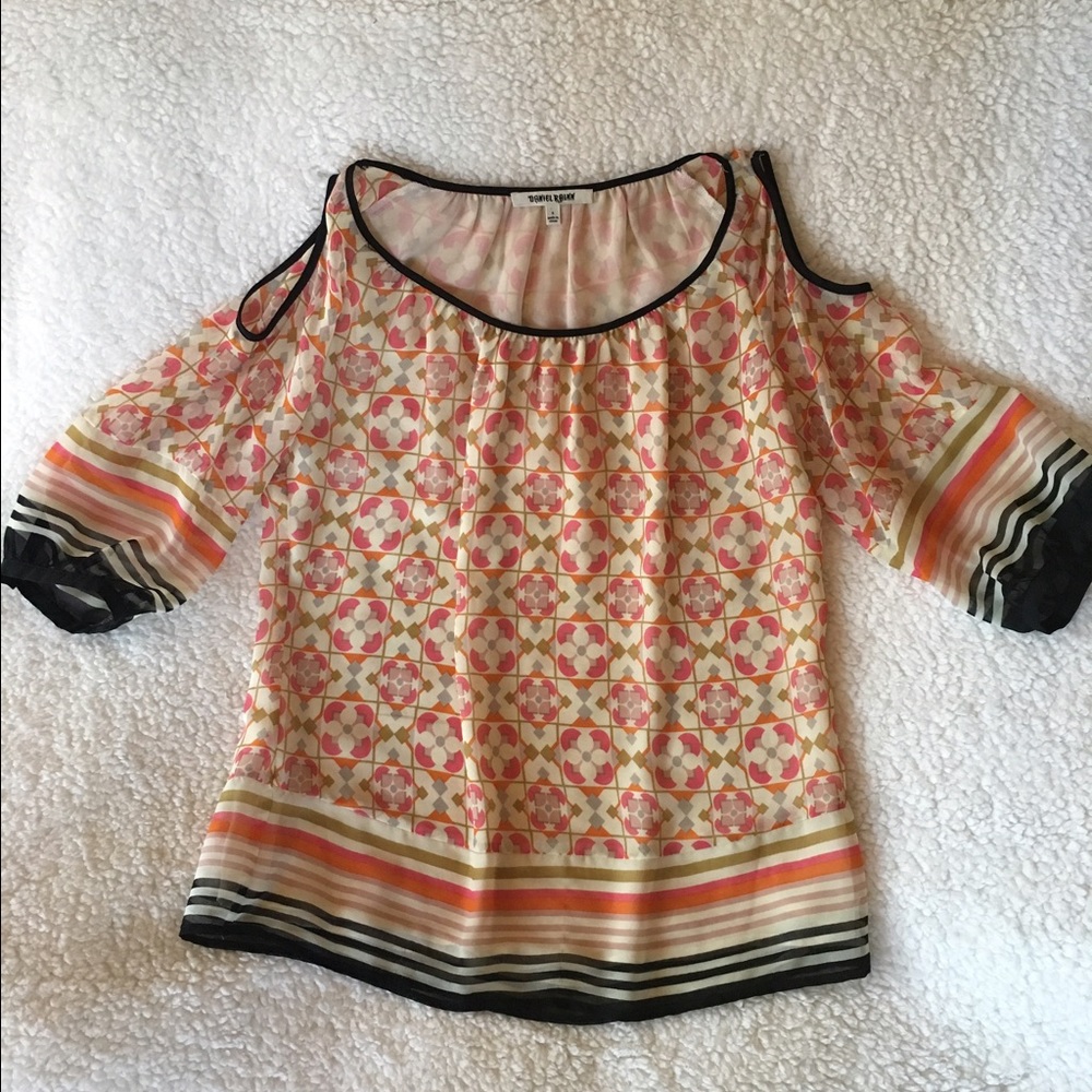 Cold shoulder blouse