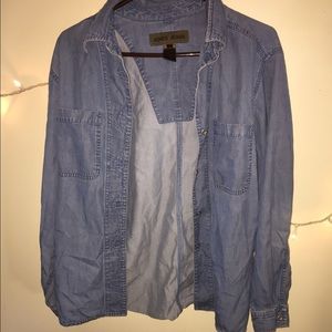 Jean Button Up Shirt