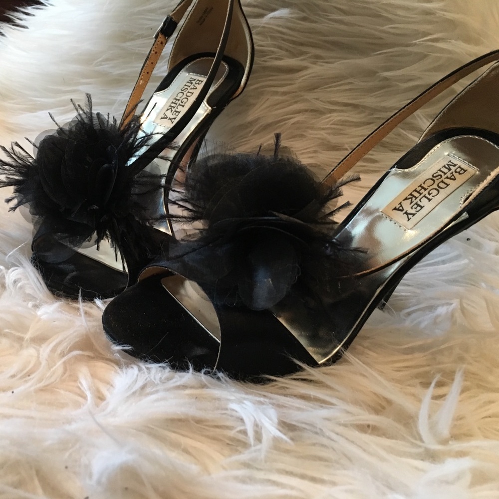 Badgley Mischka Black Heels
