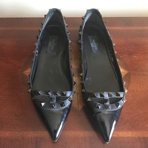 Authentic Valentino Rockstud Flats