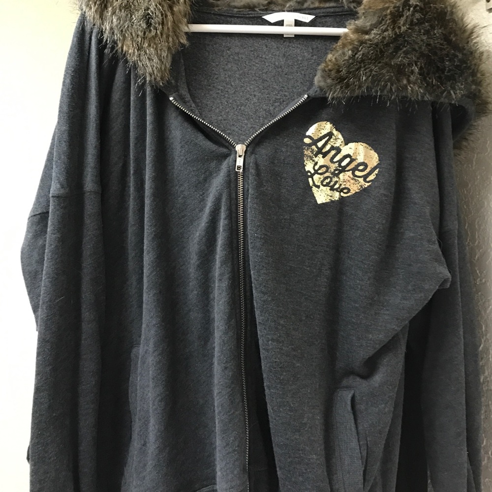 VS Fur Hoodie