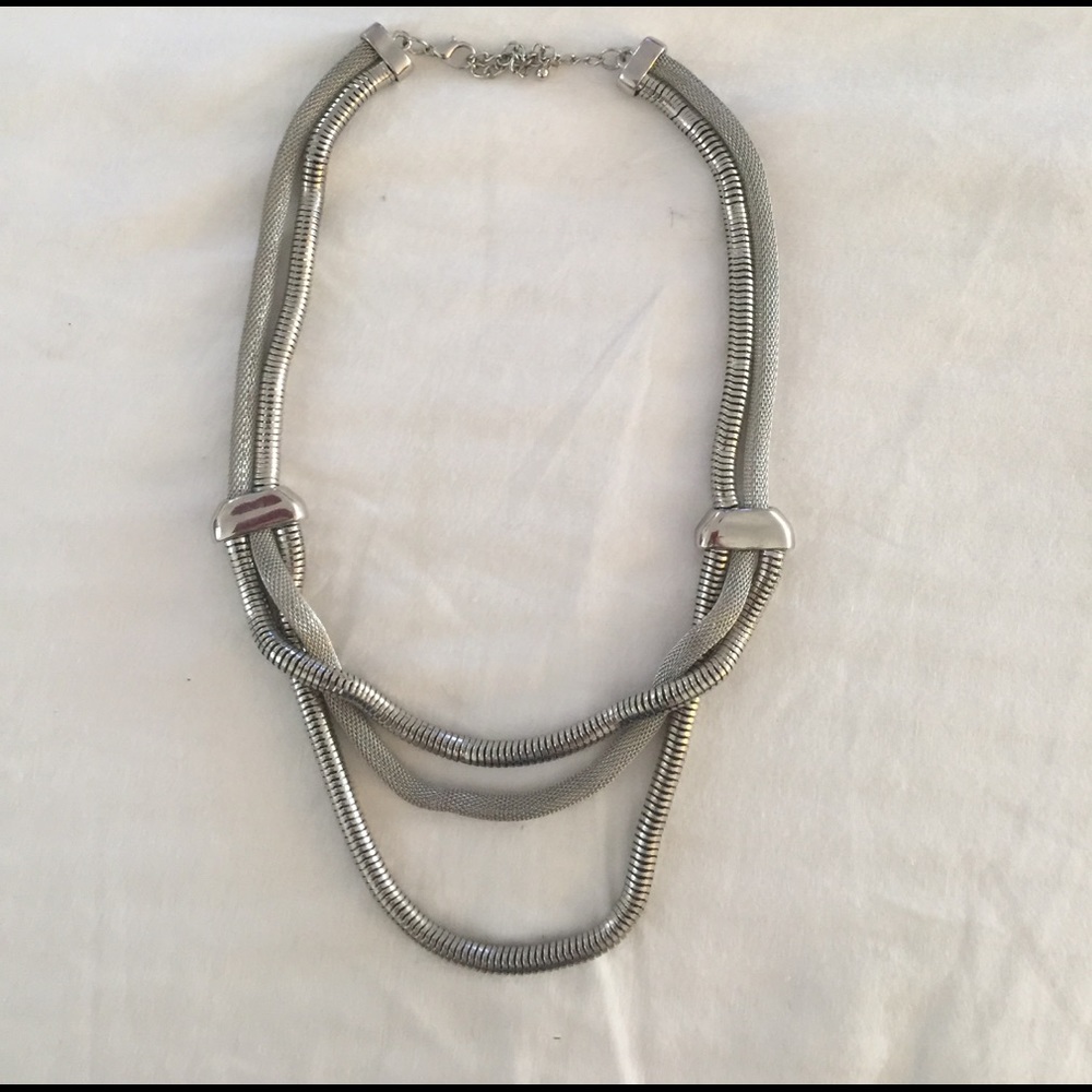 Francesca's silver necklace