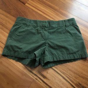 3" length j. Crew city fit shorts