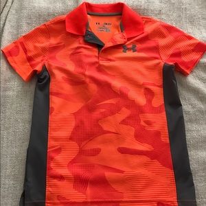 Boys Under Armour polo shirt.