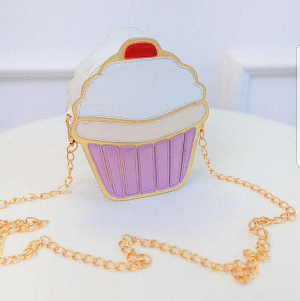 Cupcake Crossbody PU Leather bag