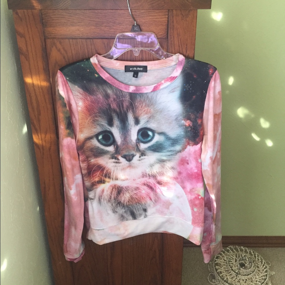 Cat space sweater